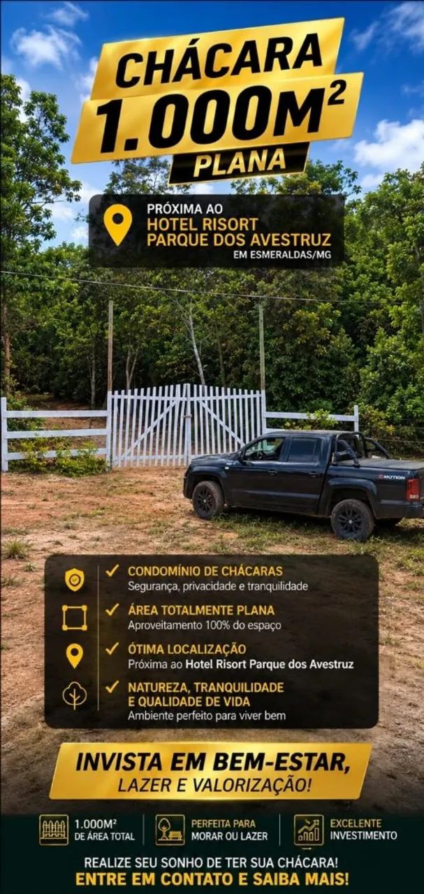 Chácara lote em Esmeraldas  - Foto 2