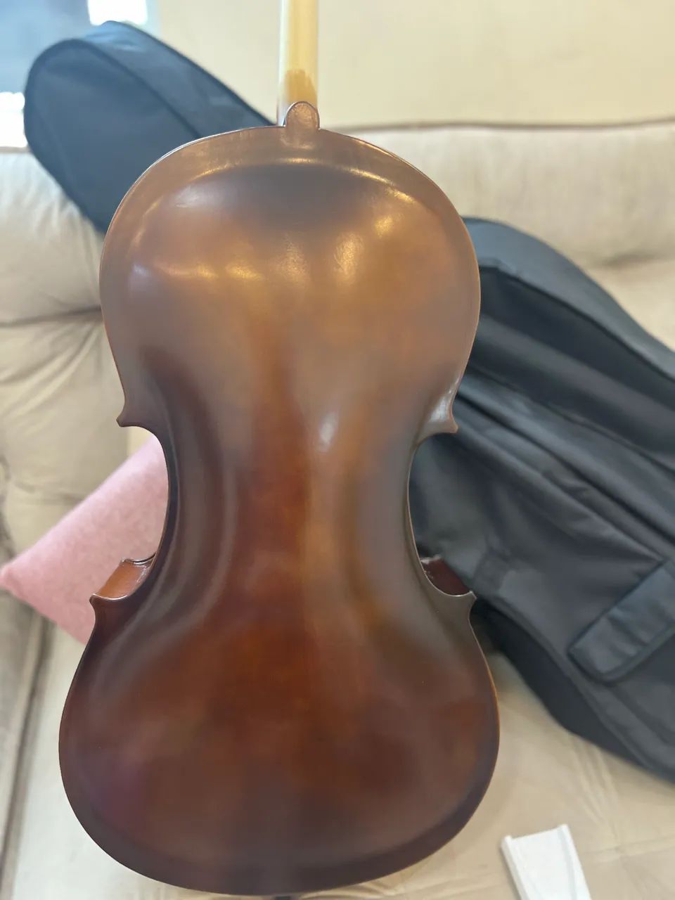 VIOLONCELO 4/4 NOVO com CAPA e ARCO  - Foto 4