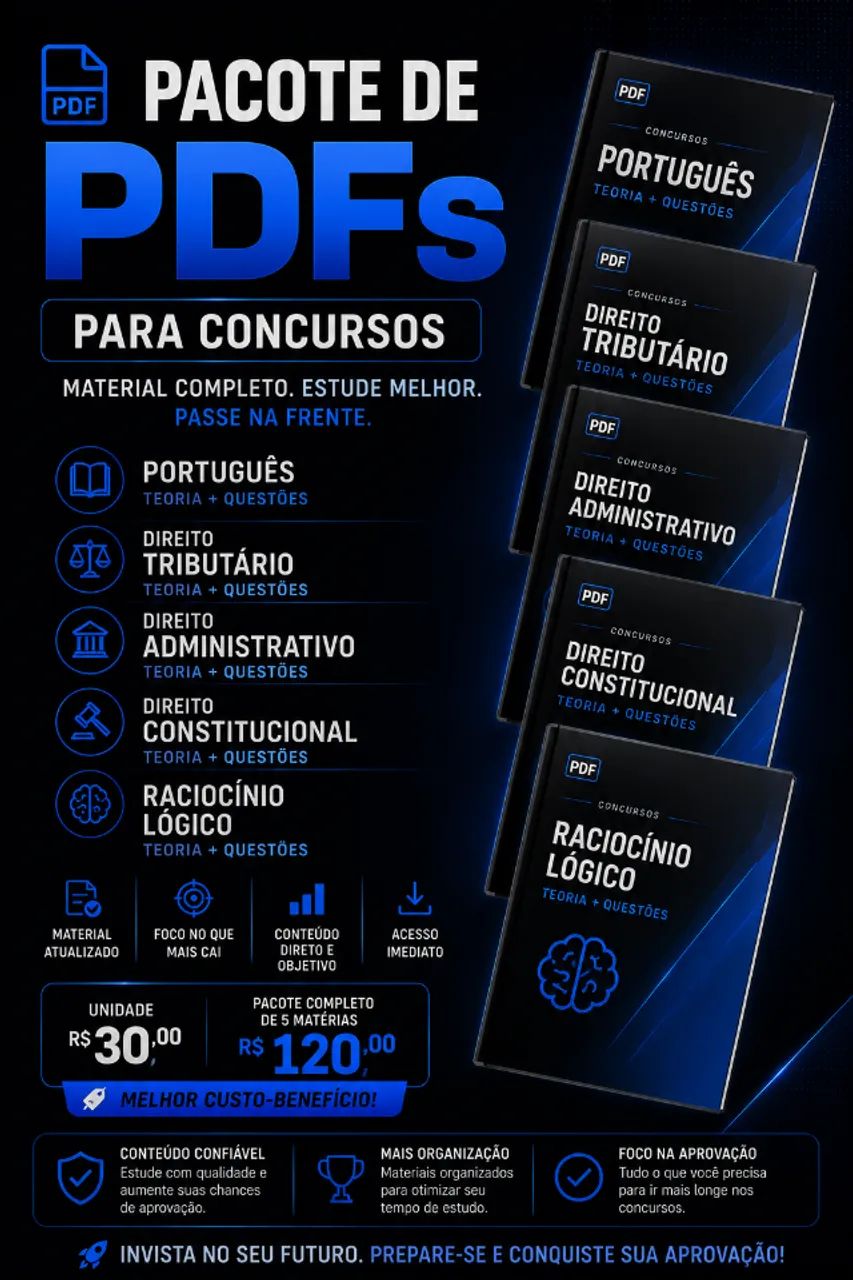 Material para concurso 