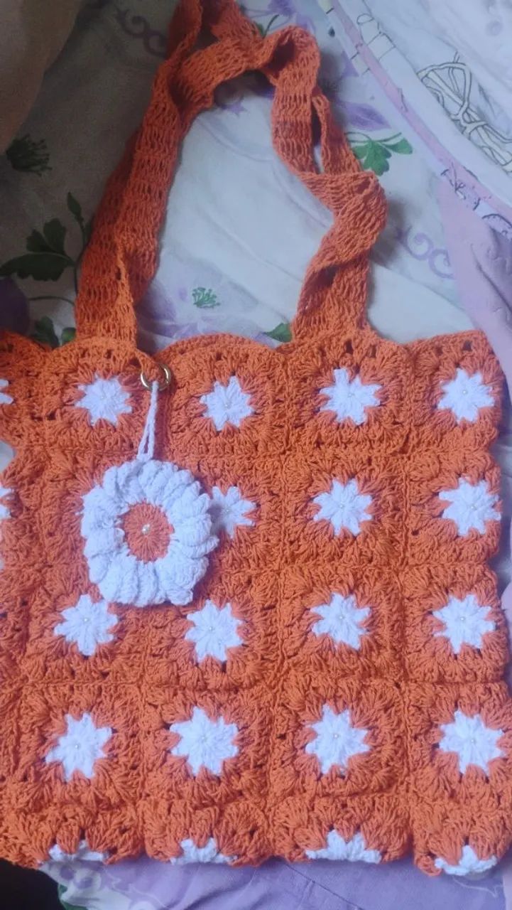 Bolsa de crochê 