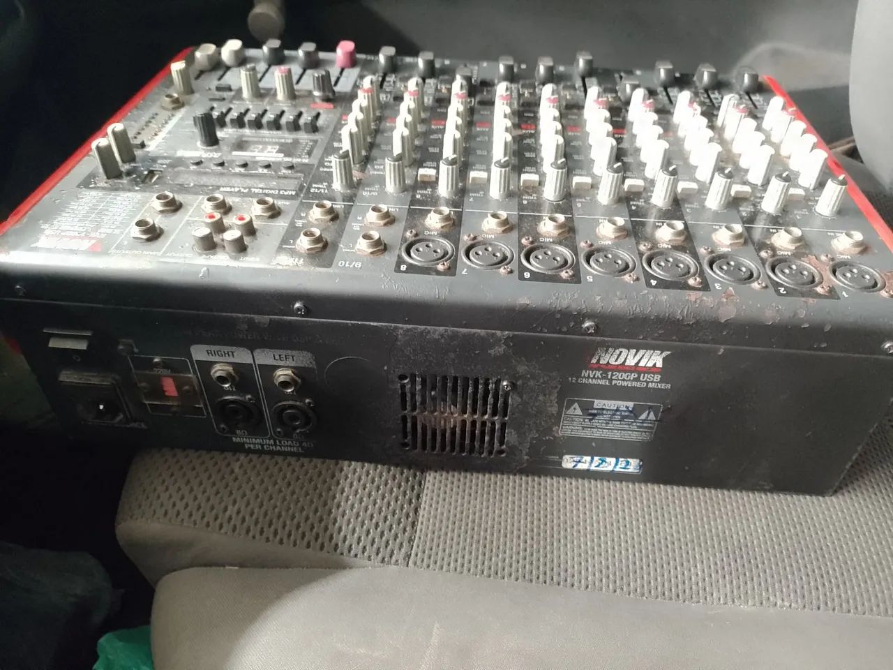 Mesa de som NVK 120 CP USB - Foto 4