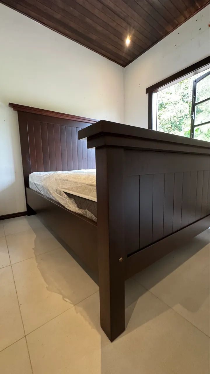 Cama Canela Nova Inglesa estilo Farm  - Foto 2
