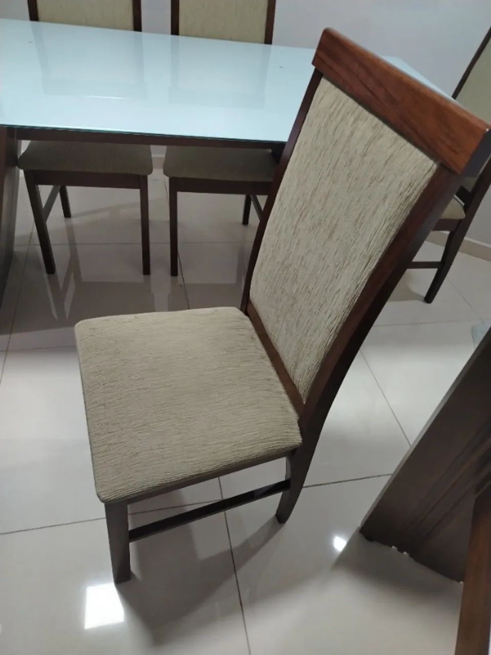 Mesa jantar com cadeiras - Foto 3
