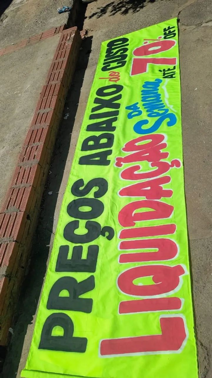 FAIXAS FLUORESCENTES CUIABÁ  - Foto 3
