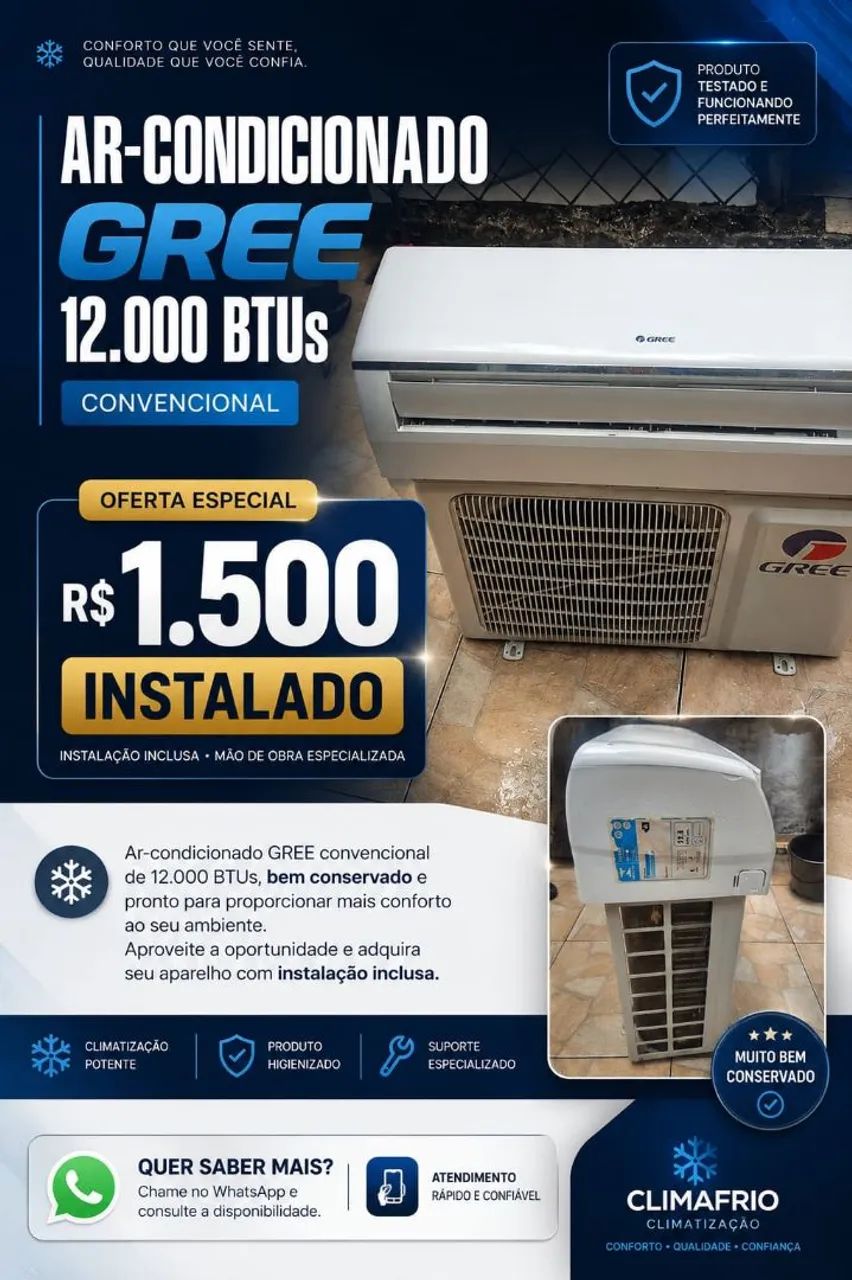 Ar condicionado Gree