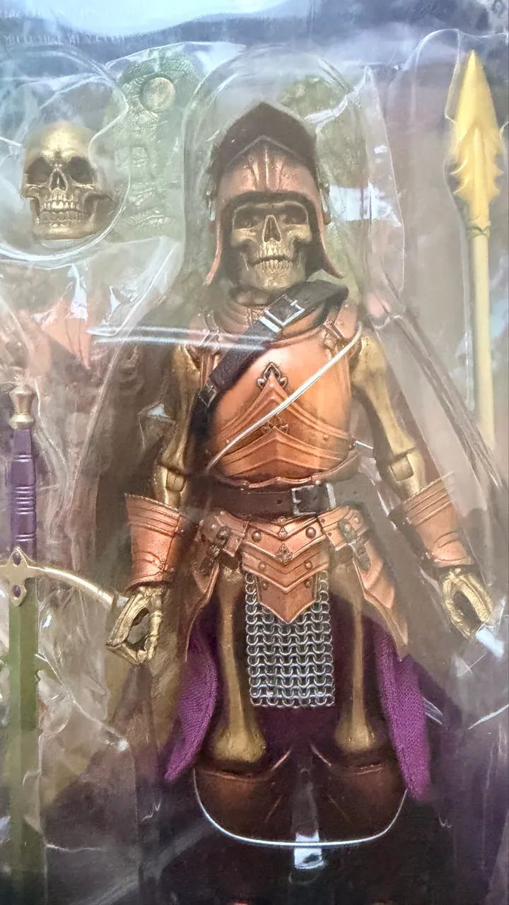 Boneco Mythic Legions Gold Skeleton 2 - Foto 3