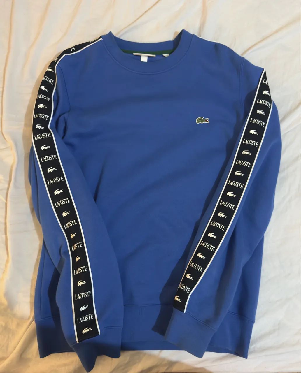 Sueter lacoste azul royal original, tamanho P - Foto 3