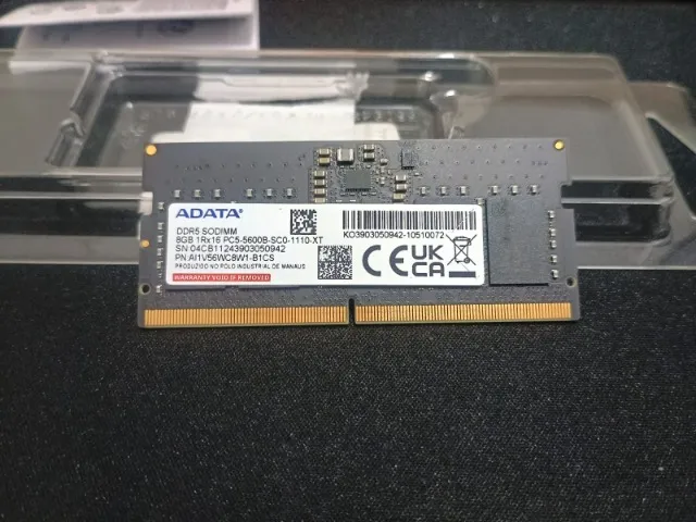 Par Memória Ram Samsung Notebook 16gb (2x 8gb) Ddr5 5600mhz Sodimm
