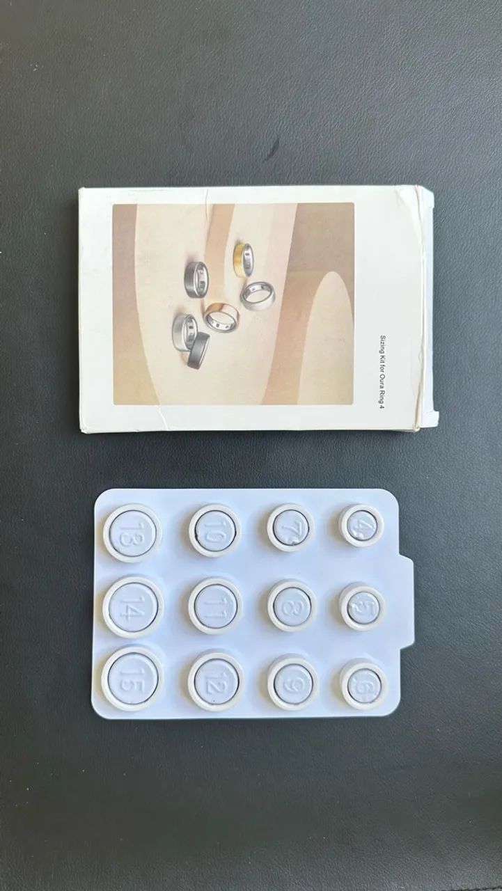 Kit size medidor Oura ring 4 