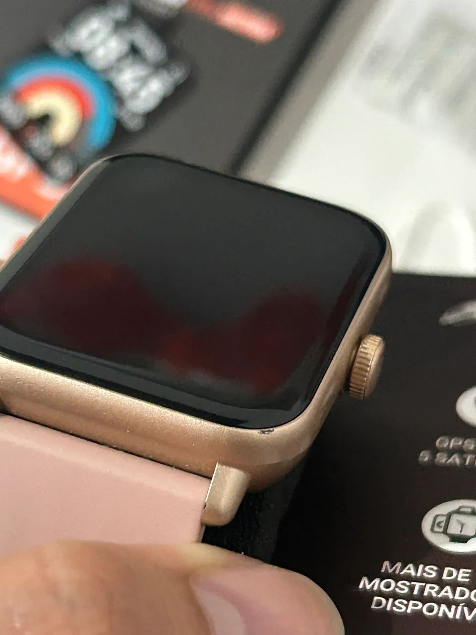 Smartwatch Mormaii Life Ultra Rosé + Caixa e Acessórios - Foto 4
