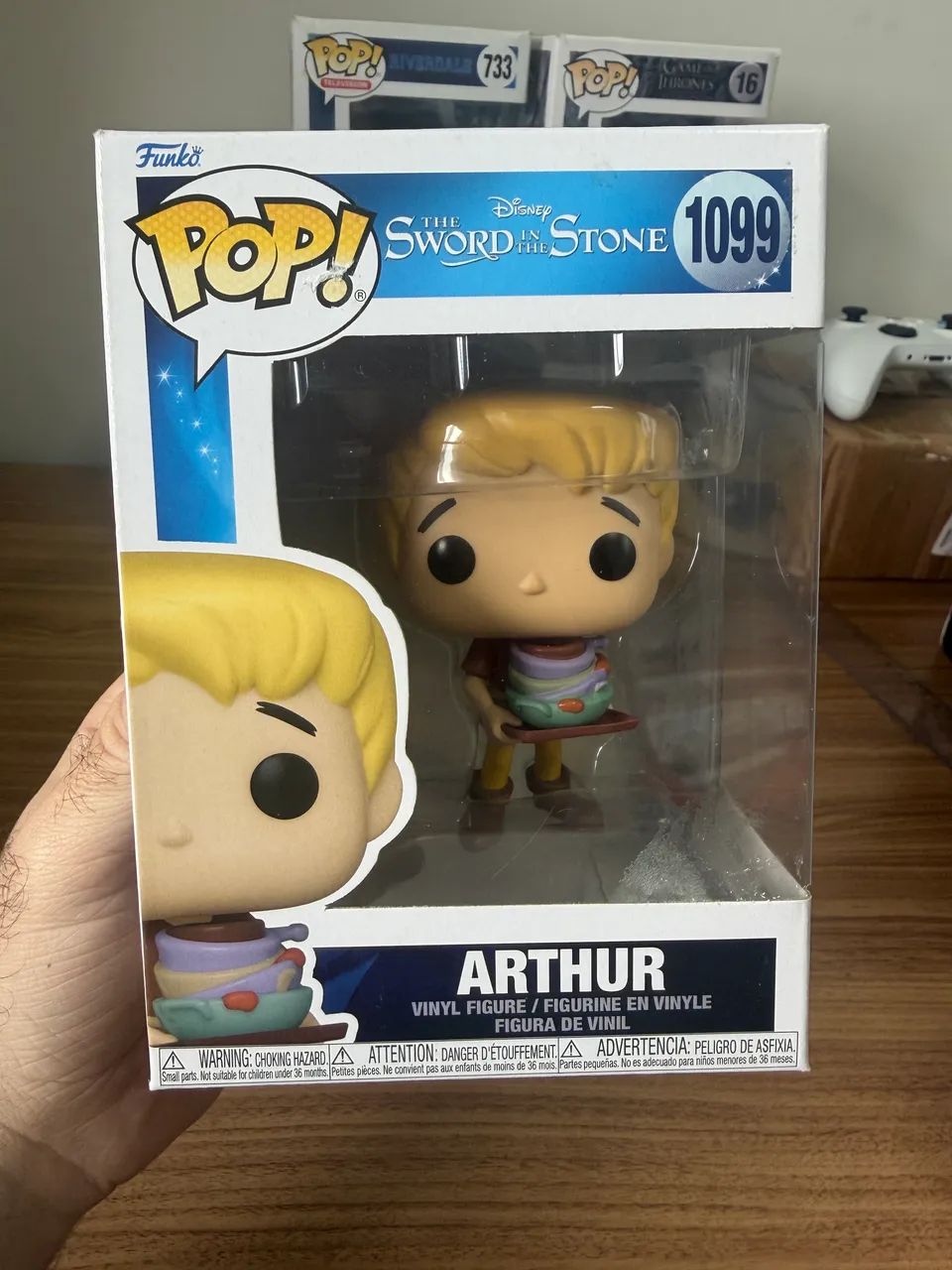 Funko Pop Arthur Sword Of The Stone
