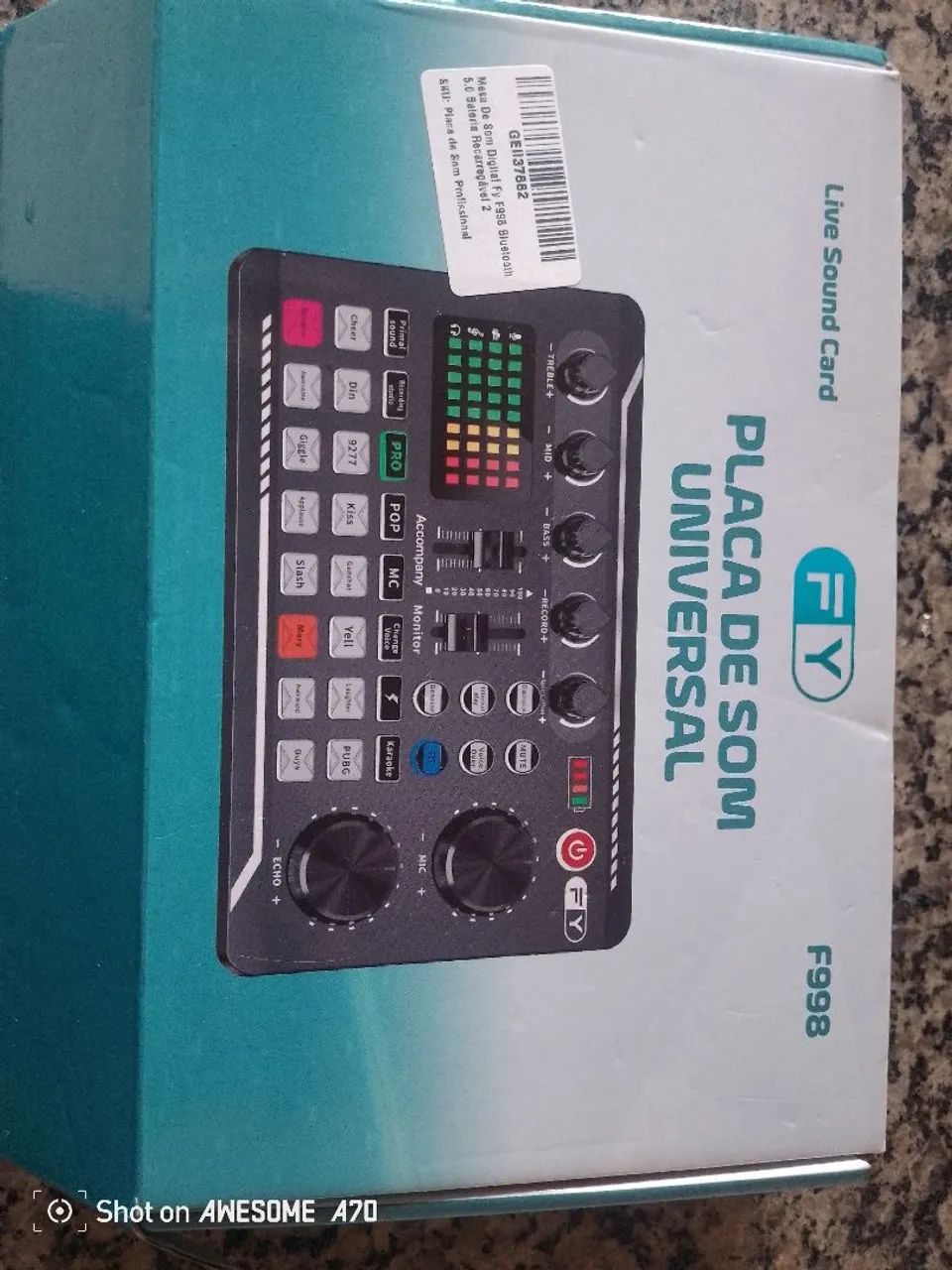 Mesa interface áudio  - Foto 3