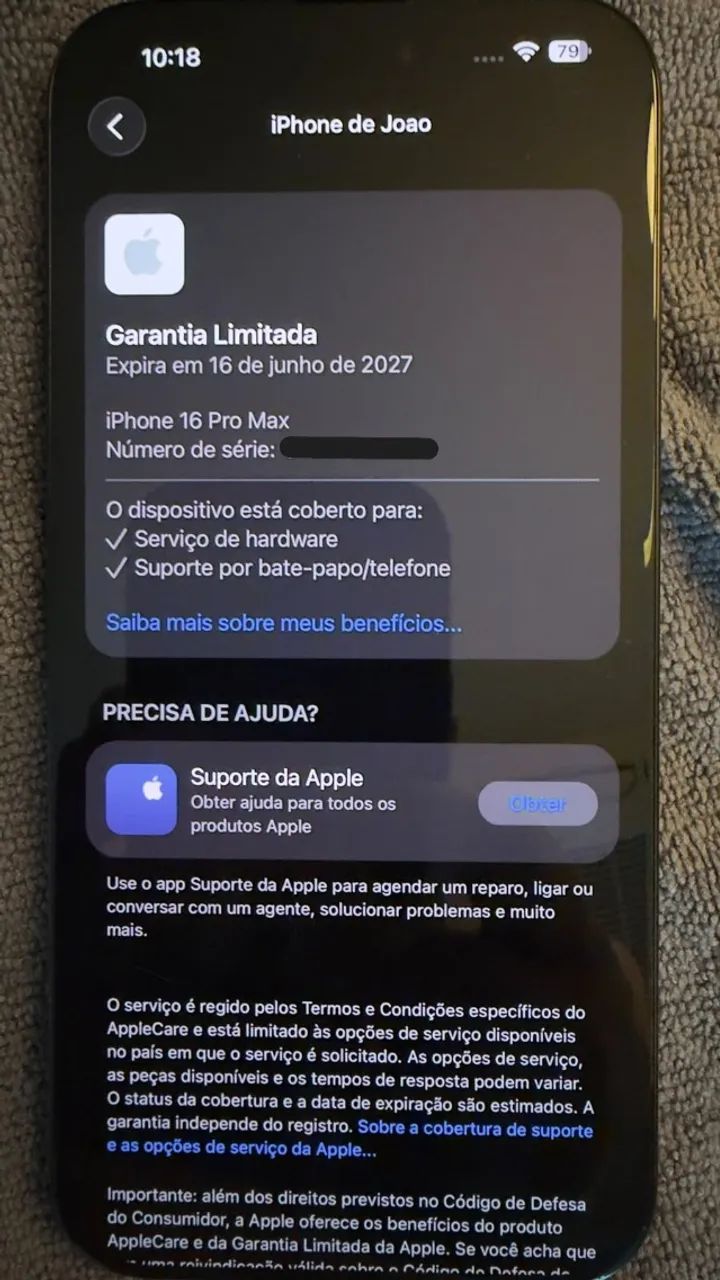Iphone 16 pro max 256. Novo 1 ano de garantia - Foto 4