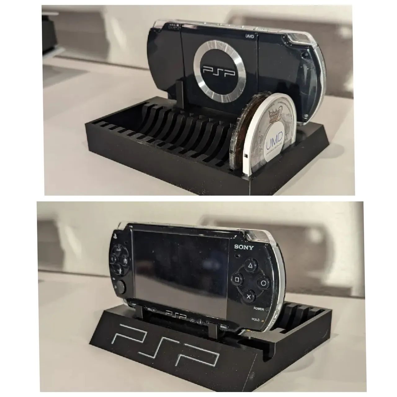 Suporte para PSP e jogos UMd