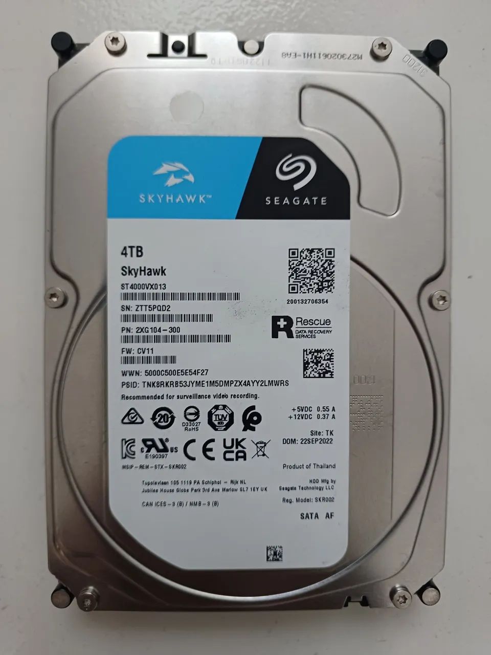 Hd seagate 4TB skyhawk cftv dvr nvr cpu  - Foto 5