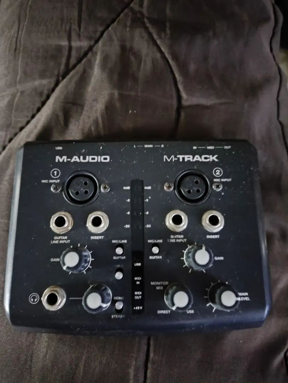 Interface de áudio M-audio  - Foto 2