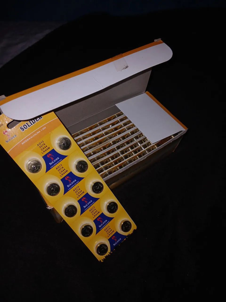 Caixa de bateria para relógio, calculadoras, câmera e etc...