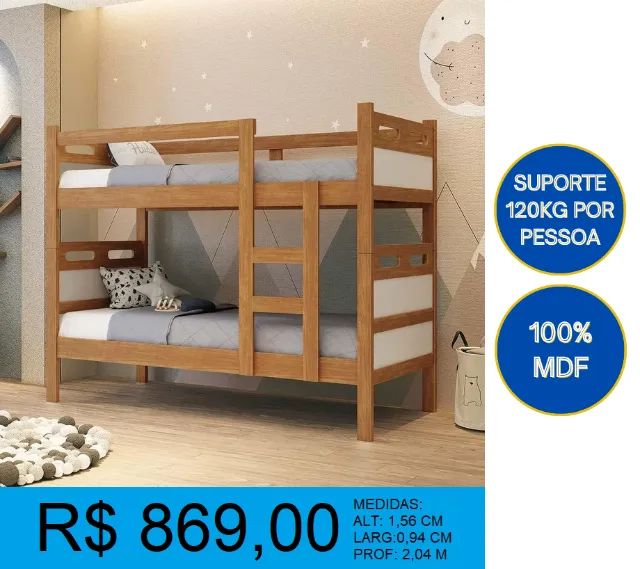 beliche super reforçada - compre hoje e receba amanhã  - Foto 2