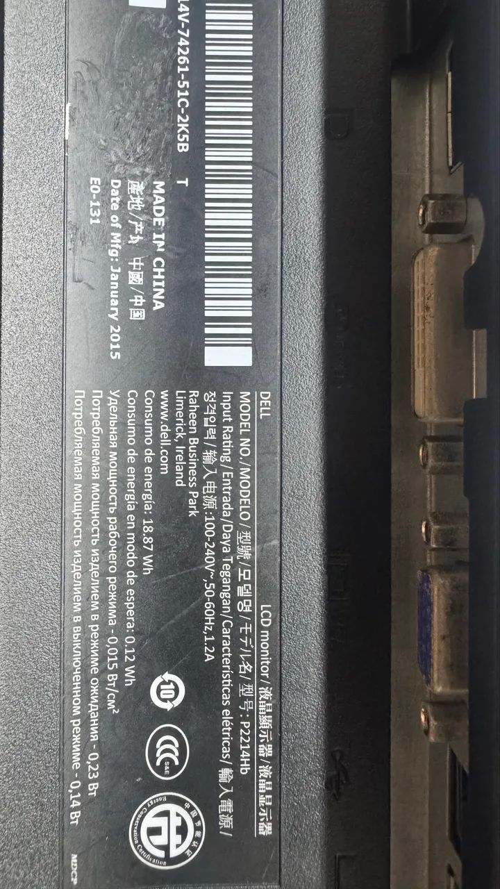 Dell P2214Hb (22") - Foto 4