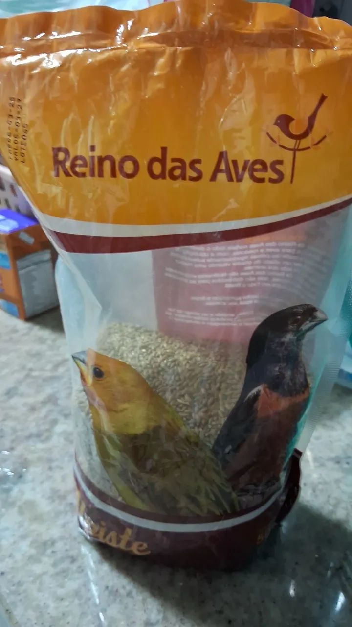Alpiste Reino das Aves - 500g - Foto 2
