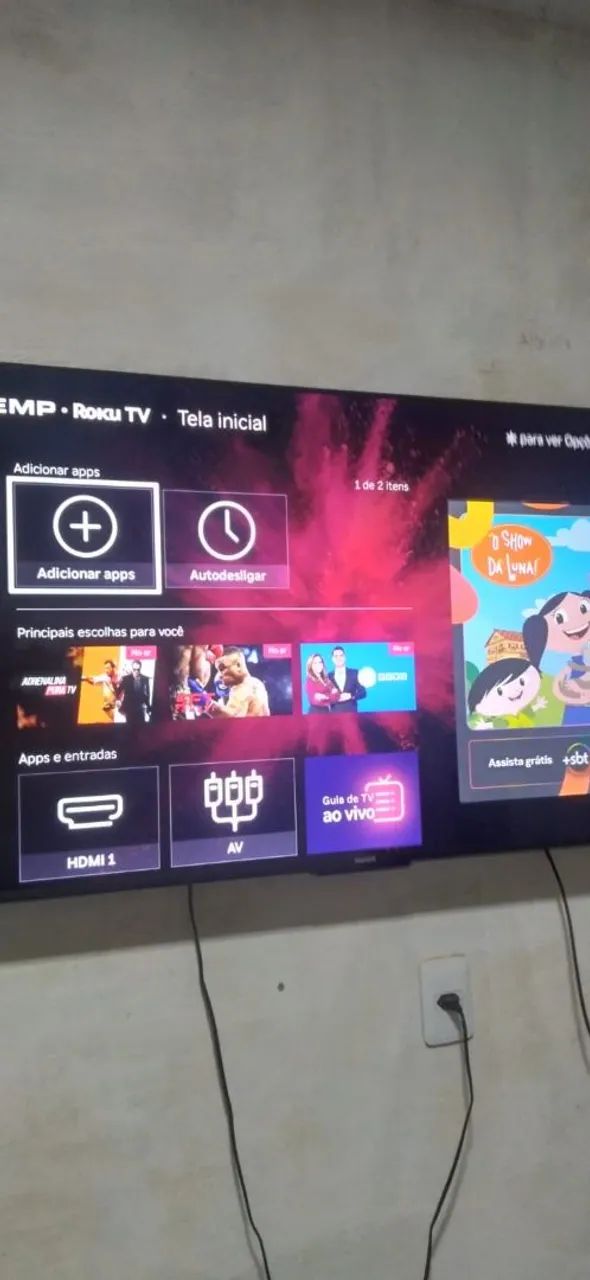 Tv semi nova só tem 10 meses de uso - Foto 2