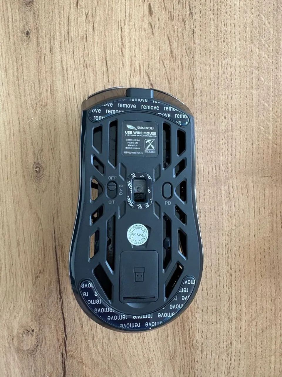 Mouse Gamer SmailWolf RS8 Bluetooth + USB Recarregável | Silencioso e Ergonômico - Foto 4