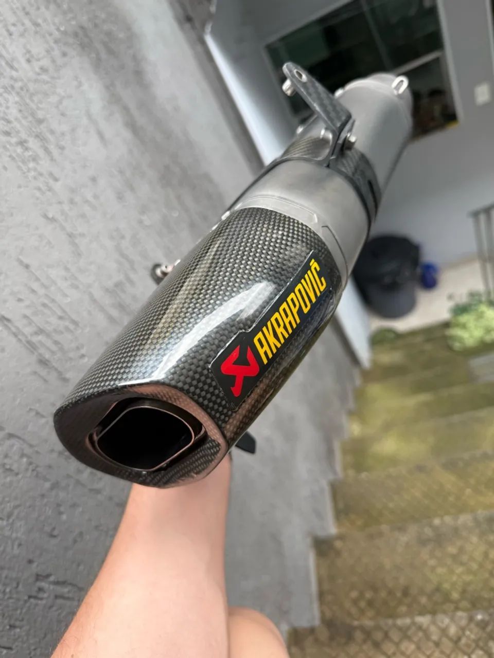 Escapamento Akrapovic Honda Cbr600rr 