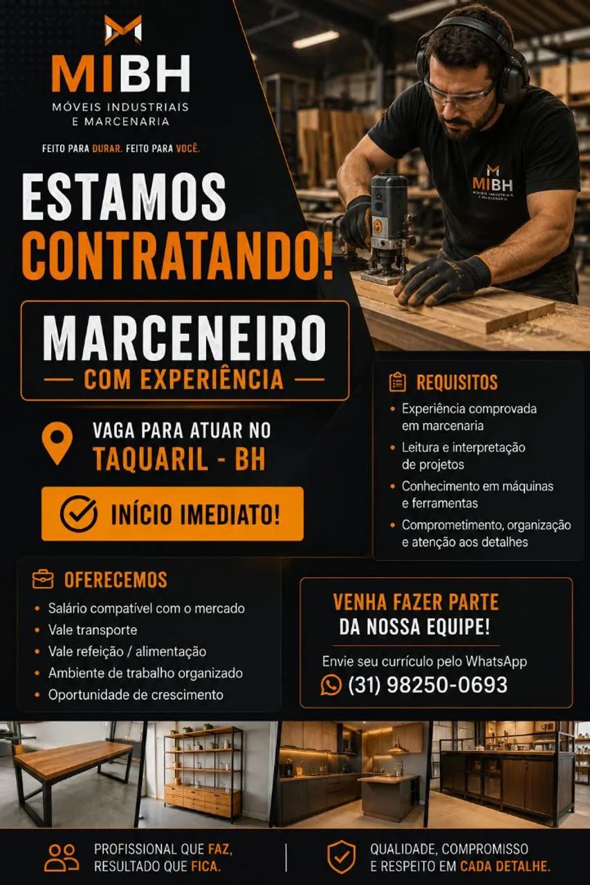 Vaga Marceneiro 