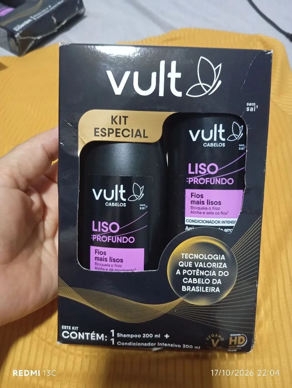 Kit shampoo e condicionador Vult 