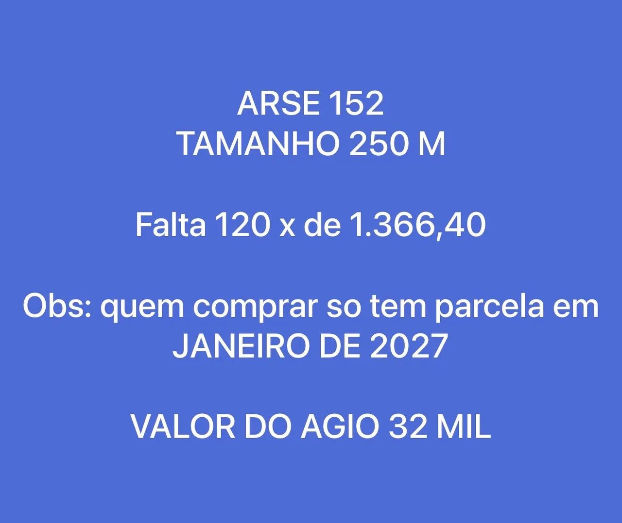 Vendo ágio de lote 1506 sul atrás do assai  - Foto 2