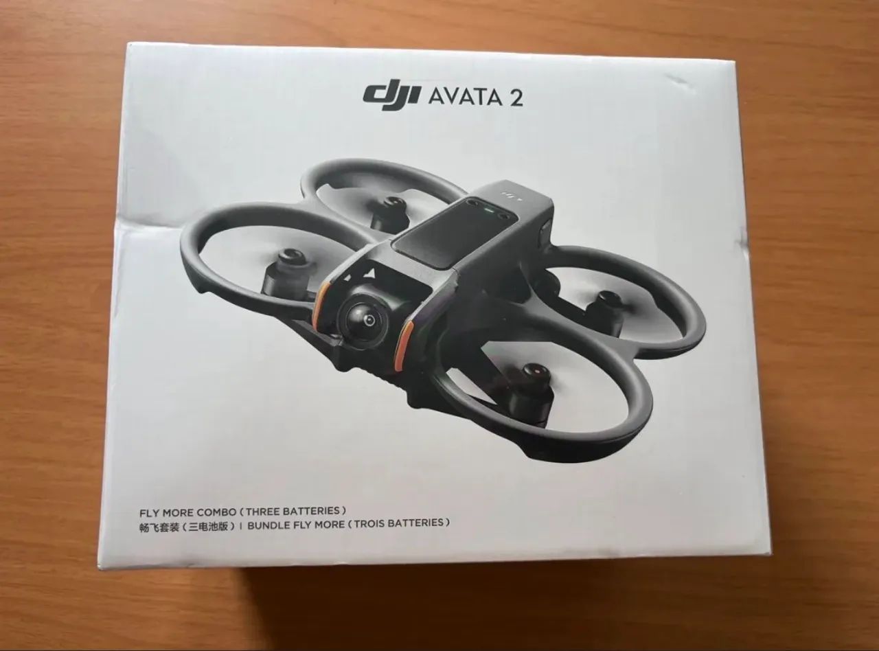 DRONE DJI AVATA 2 FLY MORE COMBO NOVO LACRADO 