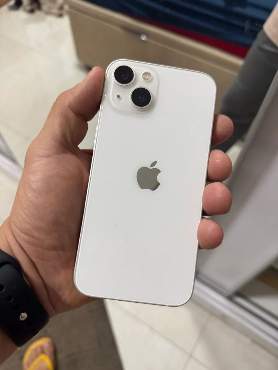 iPhone 13 128g branco  - Foto 4