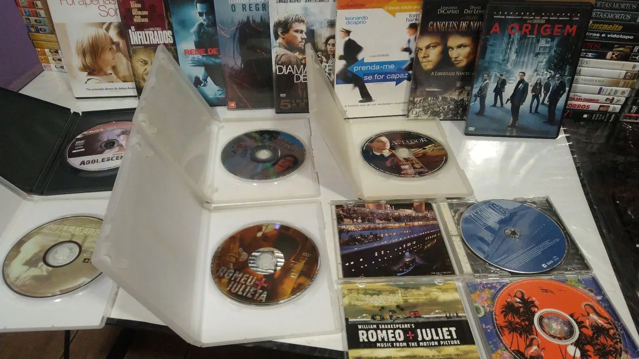 DVDs Leonardo Dicaprio coleção originais  - Foto 3