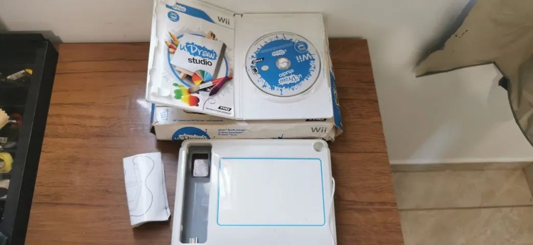 Wii uDraw Game Tablet + Jogo original - Foto 5