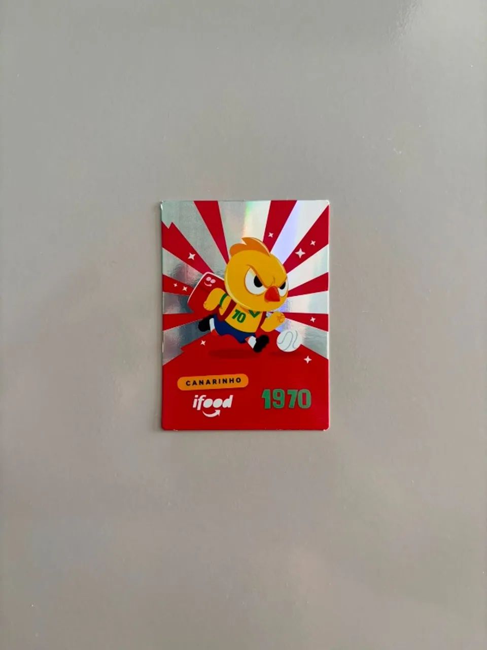 Card Figurinha Canarinho Brasil 1970