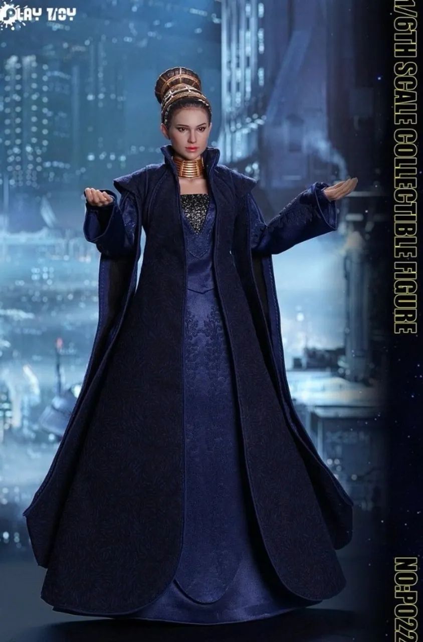Play Toy The Senator 1/6 フィギュア パドメ・アミダラ Galatic Senator Padme Amidala 1/6 - PlayToy - Hobbies e coleções