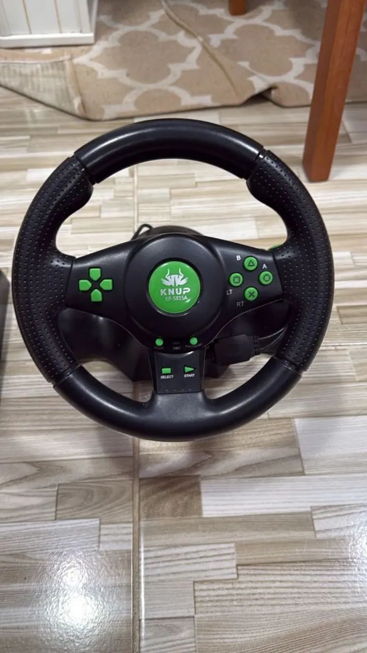 Volante e pedais para Xbox 360, pc, ps2 e ps3 - Foto 3