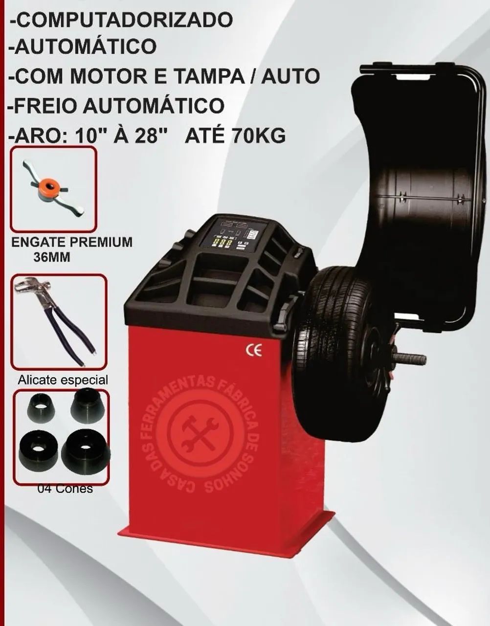 Balanceadora Automatica zero. Com star para carros e caminhonetes