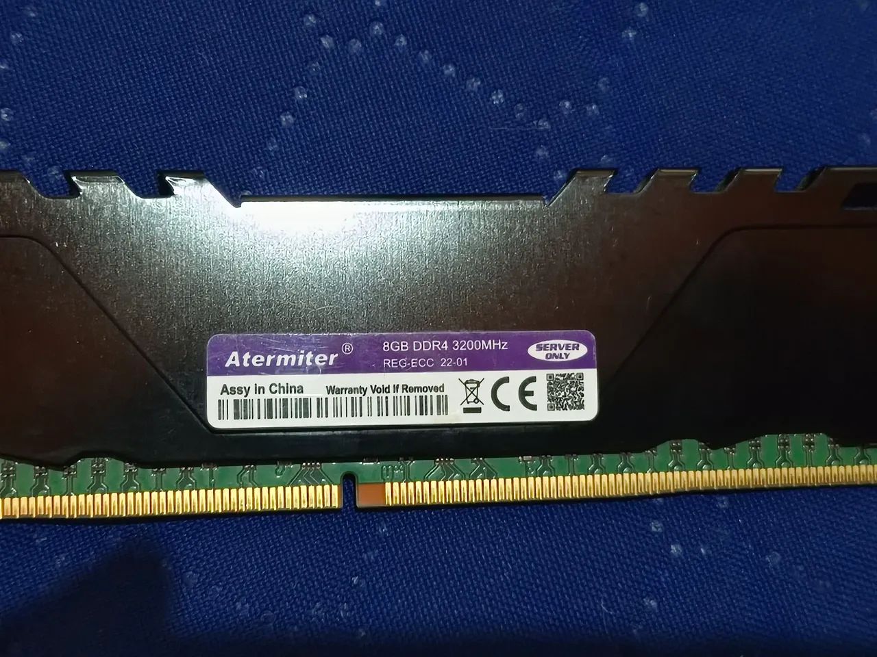 Memória ram 8gb 3200mhz ecc - Foto 4