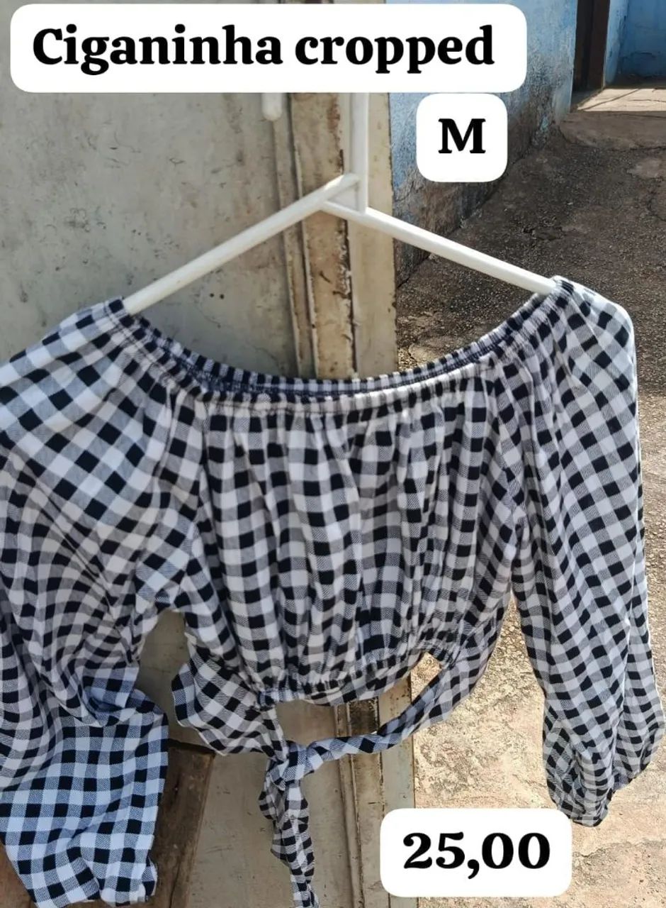  Cropped ciganinha 