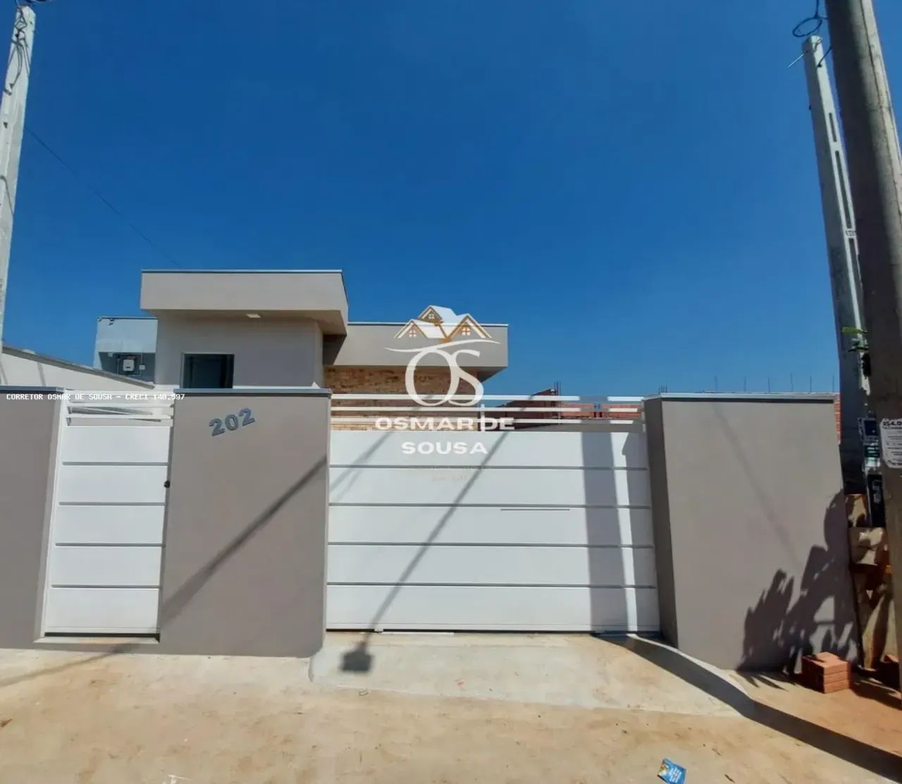 Casa nova á venda em Cesário Lange - SP