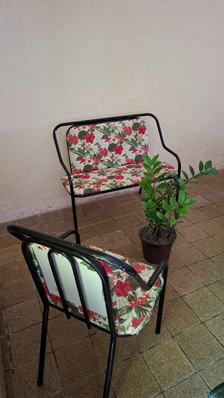 Conjunto de terraço ou varanda de ferro - Foto 3