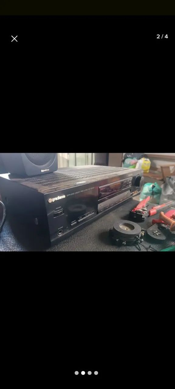 Receiver Gradiente Dpr-200 Dolby Prologic - Usado - Foto 3