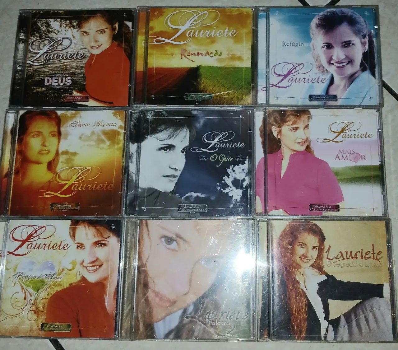 Lote Coleção 15 cd's Lauriete 