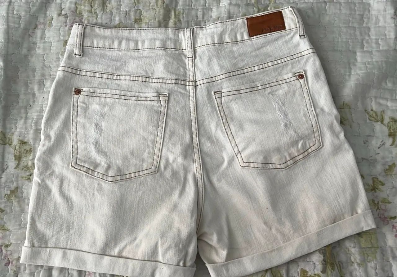 short branco malwee - Foto 2