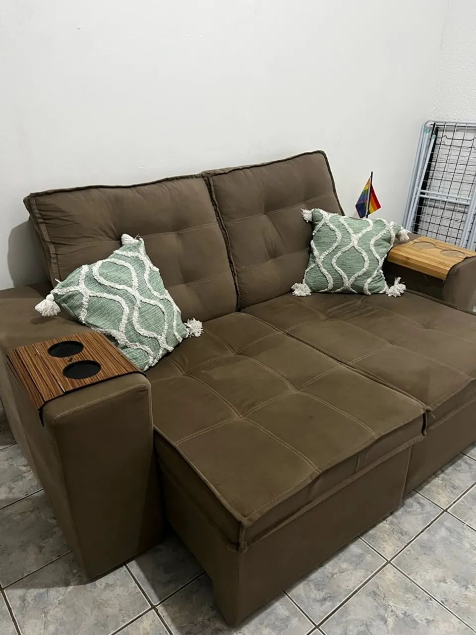 Sofá retrátil e reclinável  - Foto 3