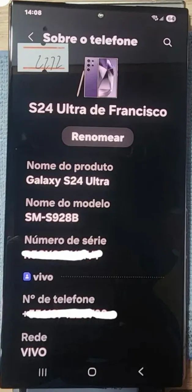 Display sansung s24 ultra original super amoled 120hz  - Foto 2