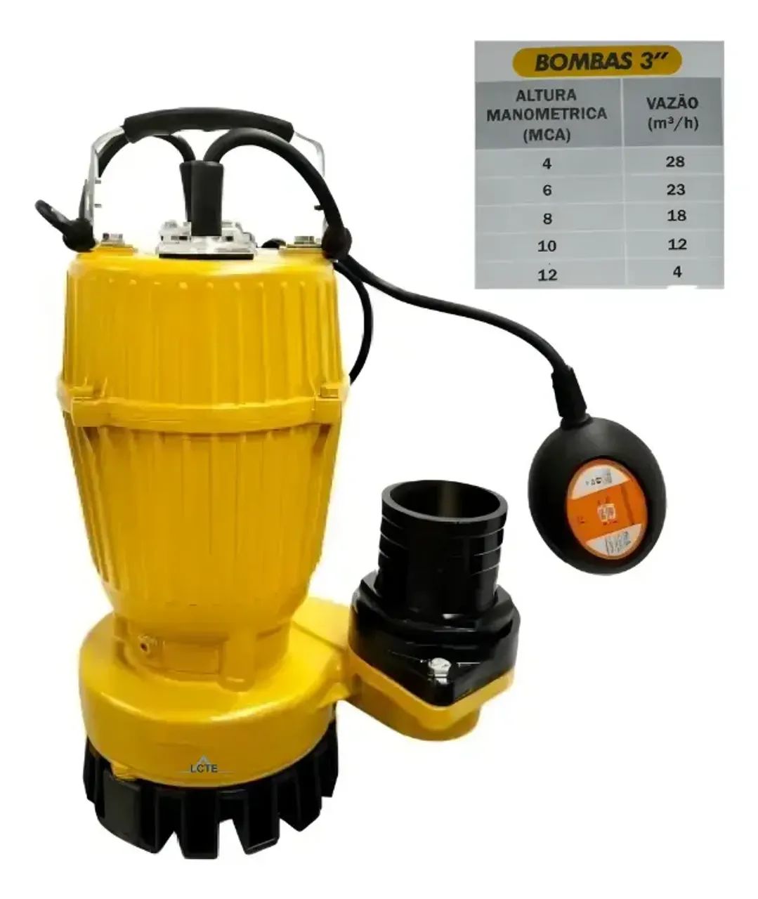 BOMBA SUBMERSA BFB 3" COM BOIA BUFFALO