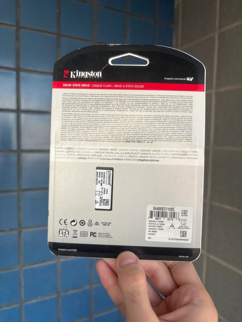 SSD Kingston 120gb LACRADO - Foto 2