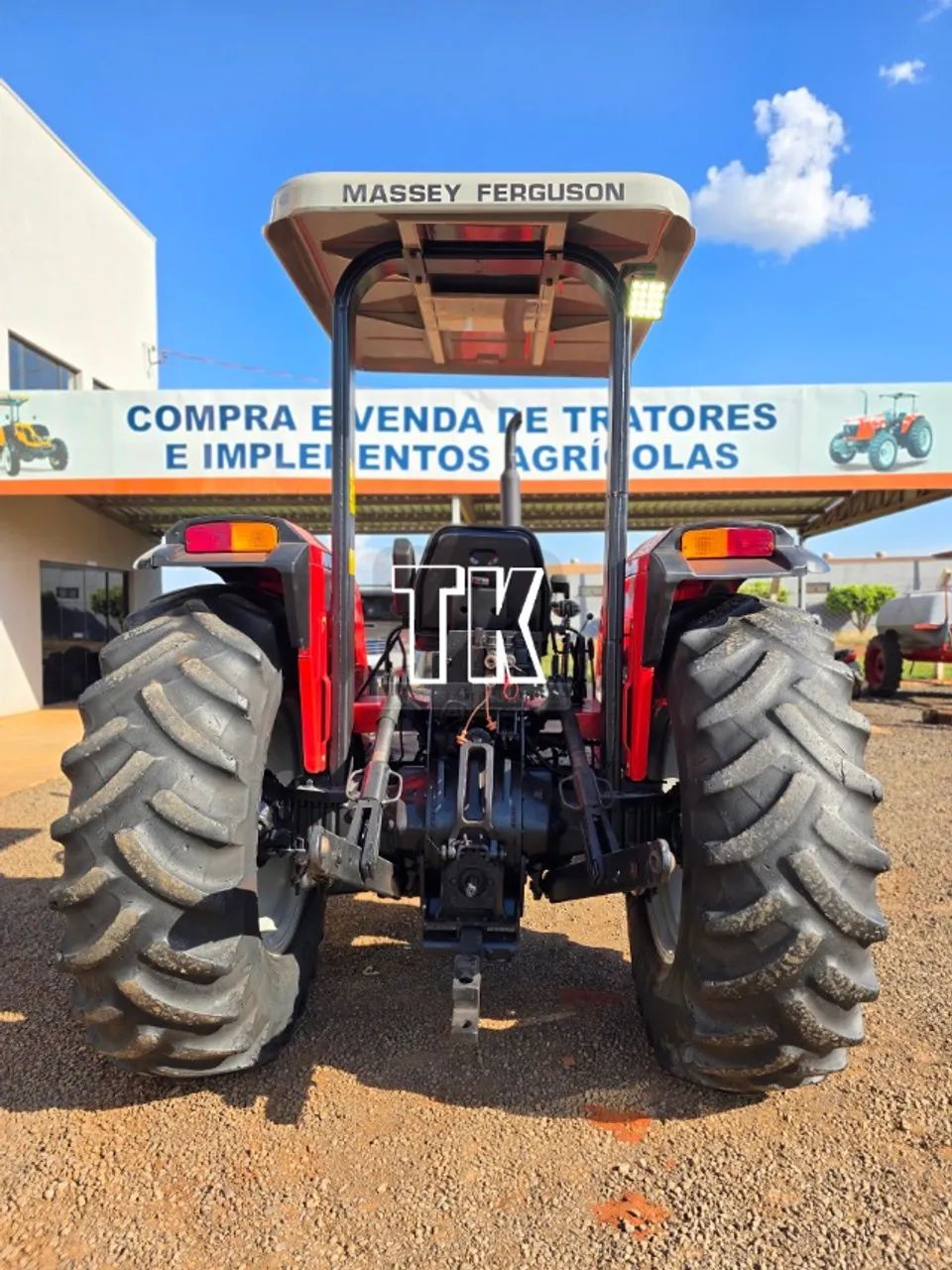 cod. 1525 TRATOR MF 283 ADVANCED 4X4 2008 COM REDUTOR DE VELOCIDADE - Tk Tratores Nova And - Foto 5